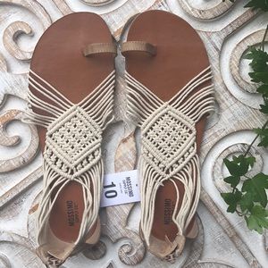 Target Mossimo sandals size 10 *new
